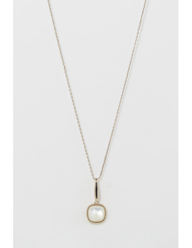 Collier "Phybie", Nacre blanche